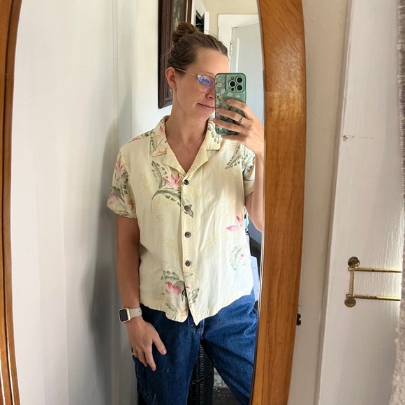 Vintage La Cabaña Bird of Paradise Hawaiian Shirt - Picture 4 of 5